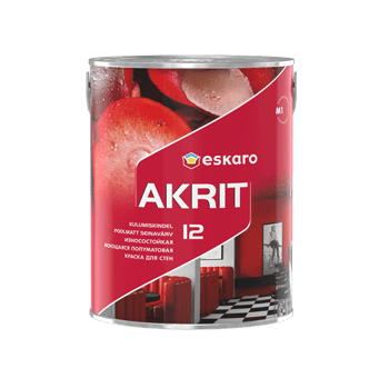 Краска интерьерная моющаяся «Супербелая» ВД-АК-1180