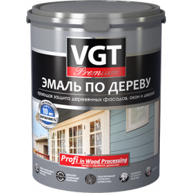 Эмаль акриловая по дереву «Профи» полуматовая